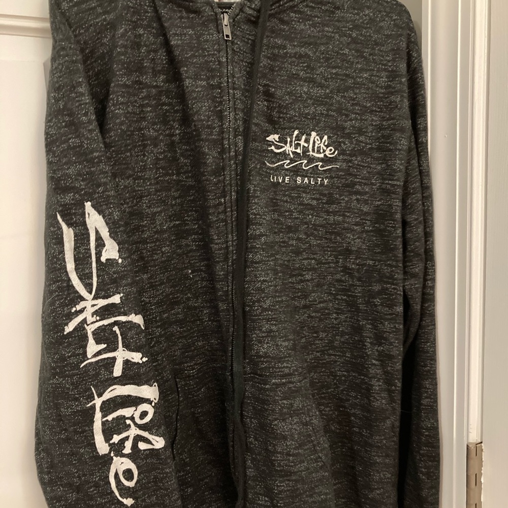 Men’s Salt Life zip-up jacket with hood